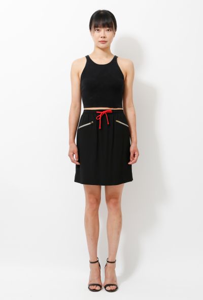 Céline Drawsting Minimal Skirt - 1