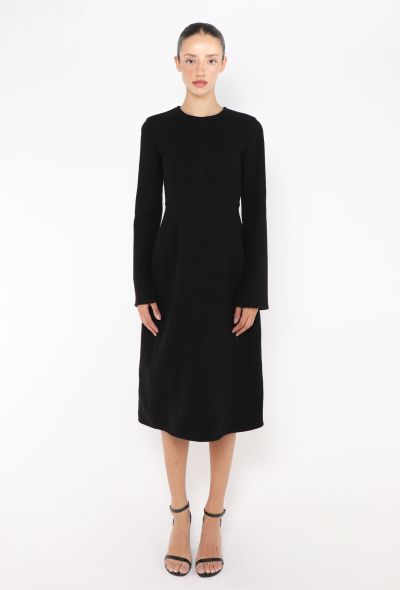 Céline Felted Cashmere Dress – Black (F/W 2015) - 1
