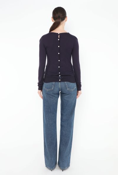 Chanel Cashmere 'CC' Button Sweater - 2