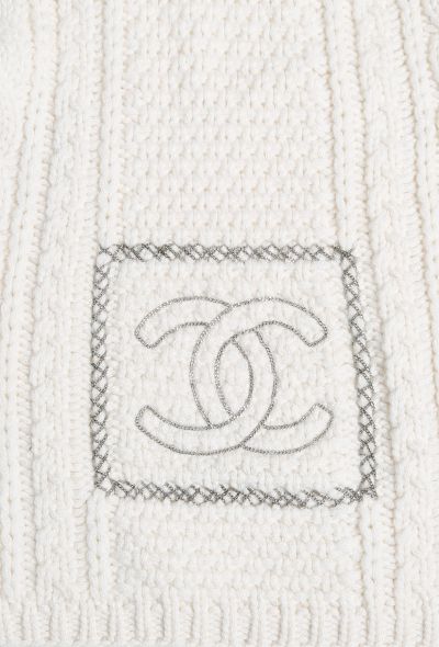 Chanel Chainlink 'CC' Cashmere Scarf - 2