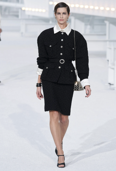 Chanel S/S 2021 Suede 'CC' Slingbacks - 2