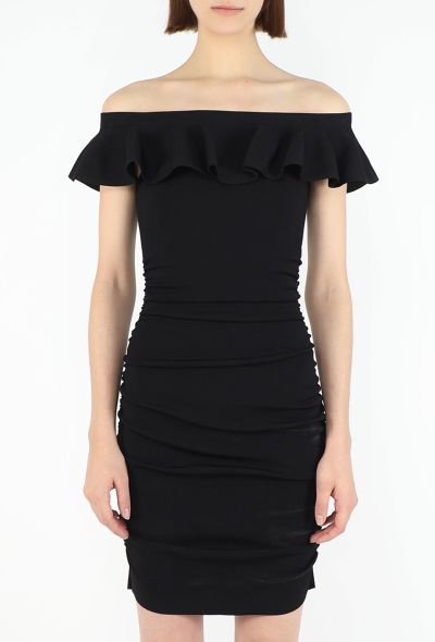 Céline 2024 Off-Shoulder Ruched Dress - 2