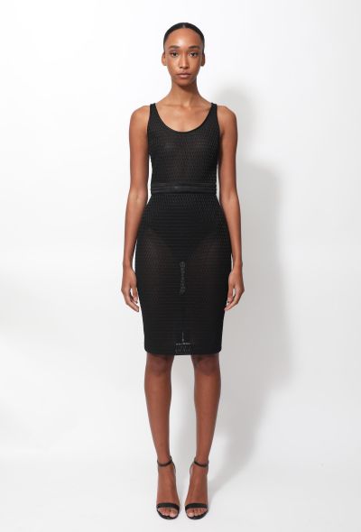 Givenchy 2014 Fitted Mesh Dress - 1