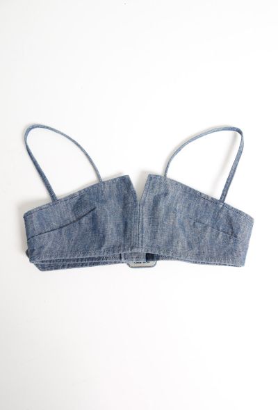 Marques Almeida S/S 2016 Denim Bralette - 2