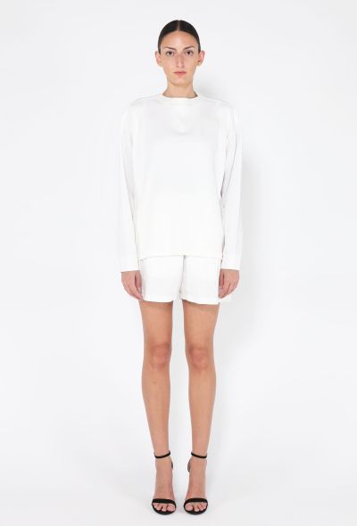 The Row Brushed Cotton Shorts Set, 2021 - 2