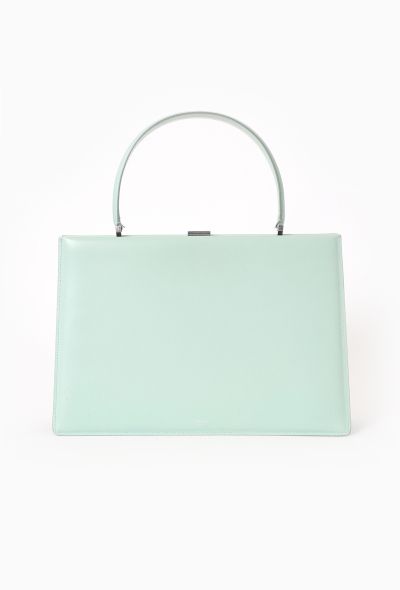 Céline S/S 2017 Blue Medium Clasp Bag - 1