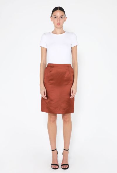 Loro Piana Silvia Silk & Cashmere Duchesse Skirt, 2024 - 2