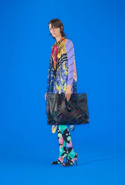 Balenciaga Resort 2019 Logo Ribbed Knit Sweater - 2