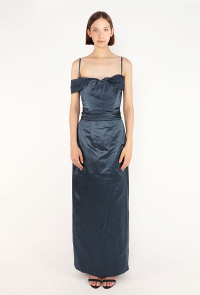 Chloé Silk Charmeuse Corset Ensemble, 1990s - 1