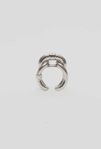Louis Vuitton Silver Chainlink Ring - 1