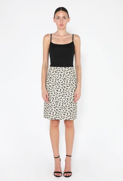 Loro Piana Silvia Swallows Printed Skirt, 2024 - 1