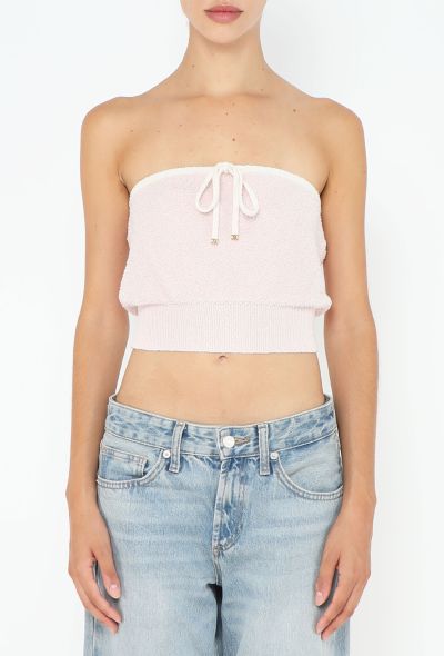 Céline 2023 Terrycloth Tube Top - 2