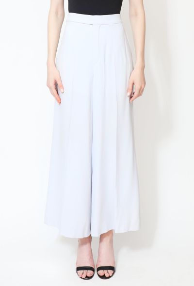 Chloé 2018 Wide-Leg Crêpe Trousers - 2