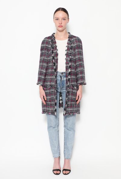 Chanel 2007 Tweed Frayed Trim Jacket - 1