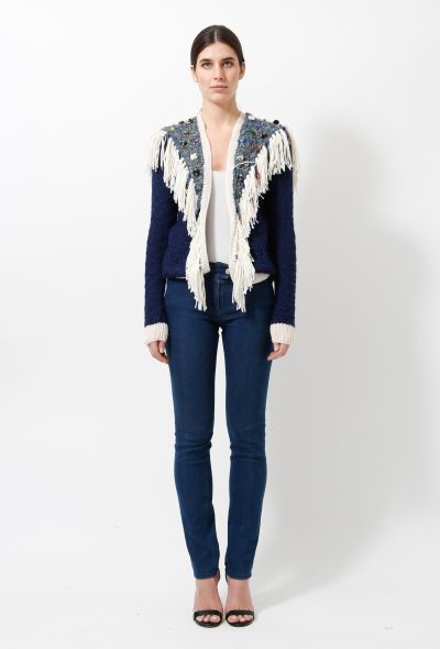 Rodarte F/W 2013 Cashmere Jeweled Cardigan - 2