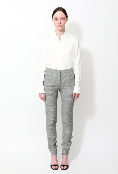 Balenciaga 2011 Woven Wool Trousers - 1