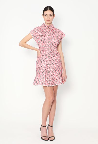 Chanel 2018 Graphic Denim 'CC' Dress - 1