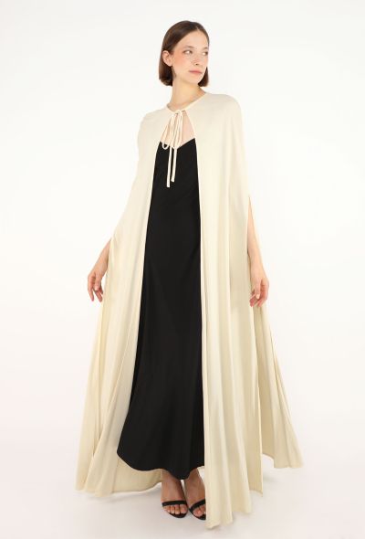 Azzaro Floor-Length Jersey Cape, 1971 - 1