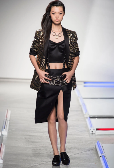 Rodarte S/S 2014 Metallic Smoking Blazer - 2
