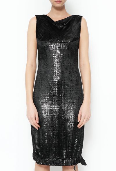 Chanel 2004 Iridescent Open-Back Dress - 2