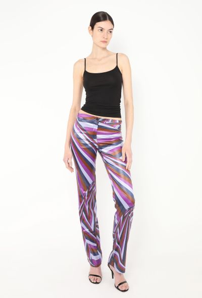 Emilio Pucci Vintage Tapered Iride Pants - 1