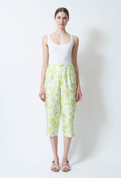 Lime Capri Pants - 1