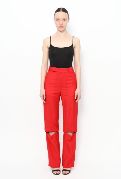Céline F/W 2017 Convertible Crêpe Trousers - 1