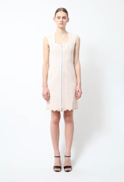 Alaïa Perforated Stretch Dress - 2