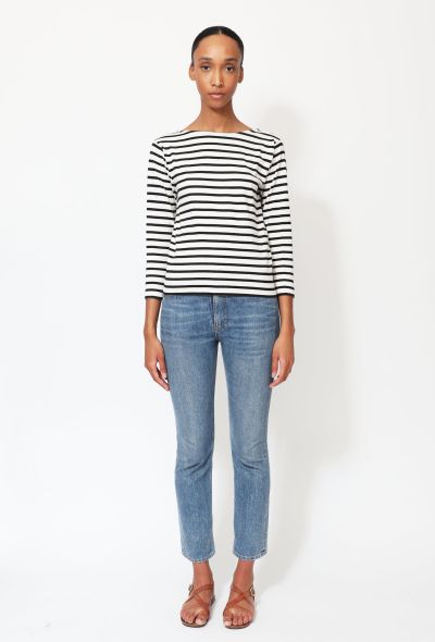 Saint Laurent 2015 Classic Marinière Cotton Top - 2