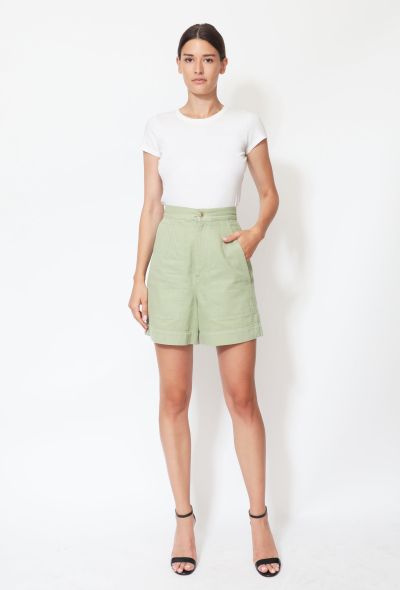 Isabel Marant High Waisted Flared Shorts - 1