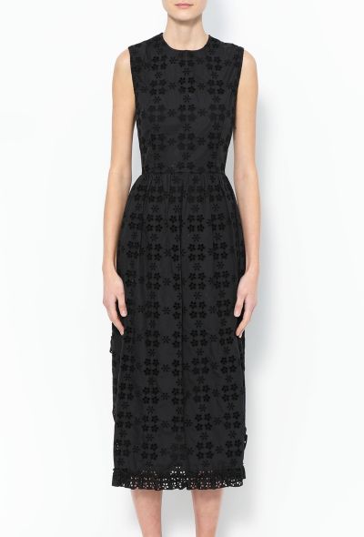 Modern Designers Simone Rocha Draped Eyelet Dress - 2