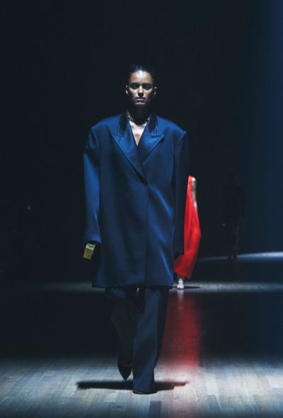 Khaite S/S 2024 Ray Oversized Tailored Coat - 2