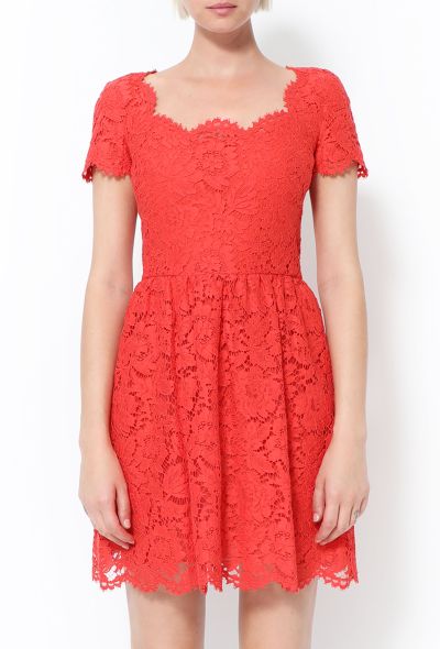 Valentino Resort 2014 Guipure Lace Dress - 1
