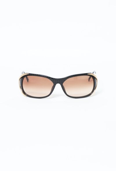 Christian Dior 1990 Graphic Frame Sunglasses - 1