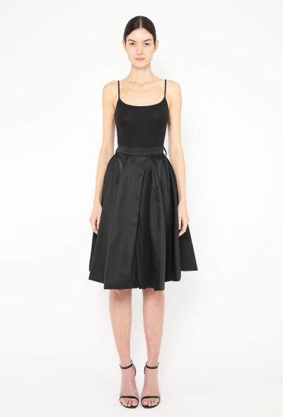 Prada F/W 2000 Pleated Nylon Skirt - 1