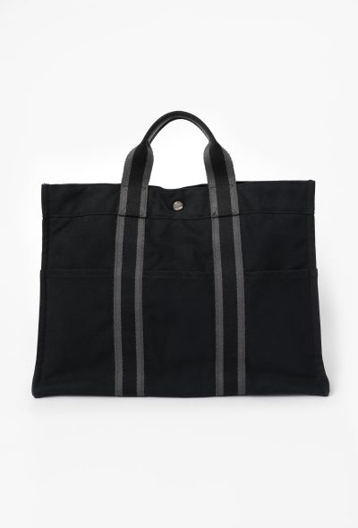Hermès Black MM Tote Bag - 1