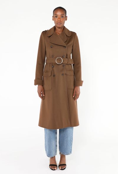 Saint Laurent 1974 Belted Mod Coat - 1