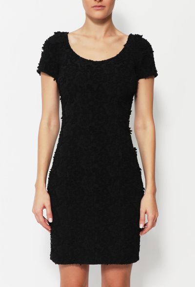 Prada Floral Embroidered Silk Dress - 1