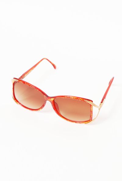 Christian Dior Vintage Graphic Frame Sunglasses - 2