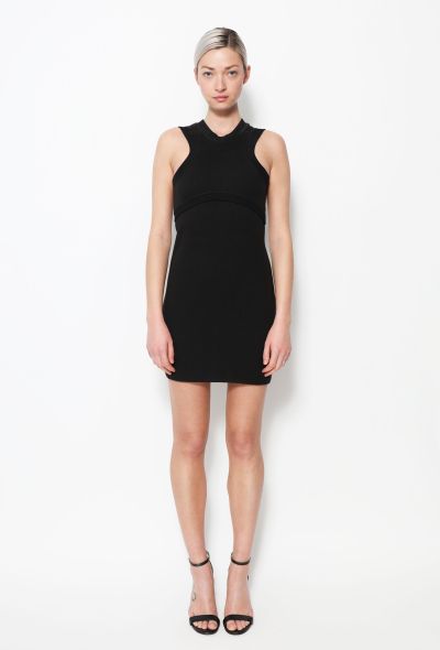 Paco Rabanne Sleeveless Knit Dress Black - 2