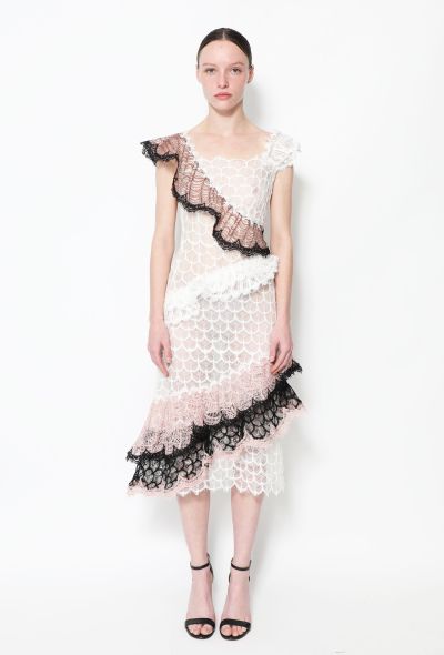 Rodarte F/W 2016 Lace Ruched Dress - 1