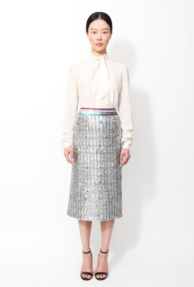 Mary Katrantzou Resort 2018 Sigma Sequin Skirt - 1