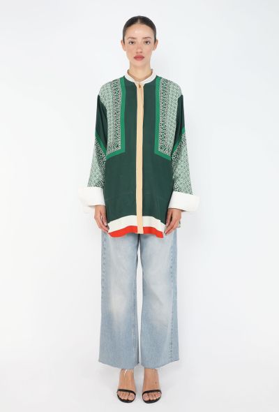 Céline Foulard Print Silk Tunic, S/S 2011 - 1