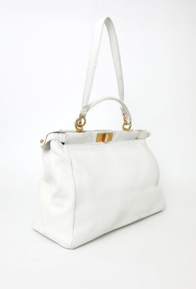 Fendi Off-White Large Peekaboo Bag - 2