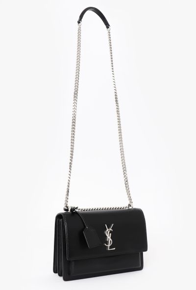 Saint Laurent Black Medium Sunset Bag - 2