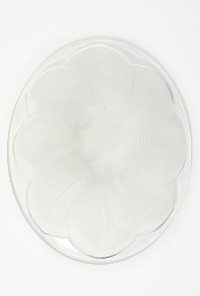 Vintage Objects & Decor 1930s Verlys Art Deco Frosted Plate - 2