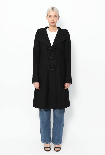 Chanel 2006 Hooded 'CC' Toggle Coat - 1