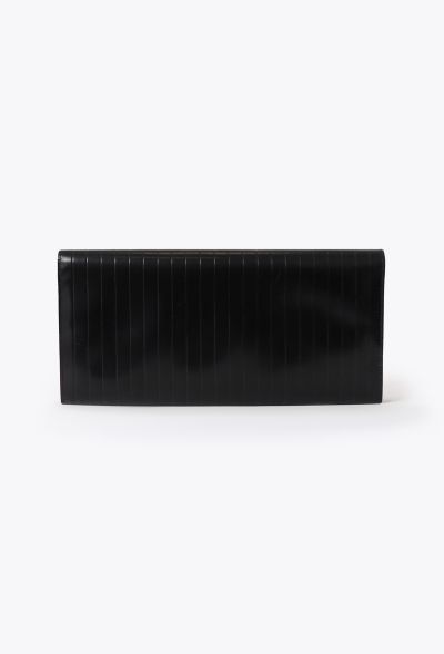 Dior Black Patent Long Wallet - 1