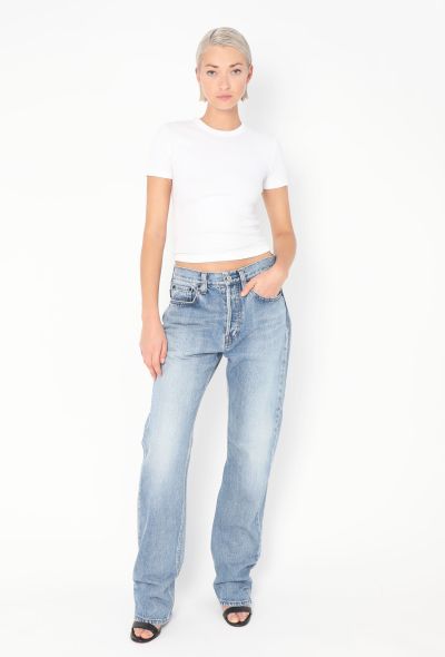 Balenciaga S/S 2018 Washed Denim Jeans - 1