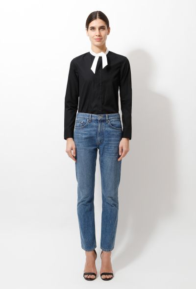Saint Laurent 2013 White Collared Shirt - 2